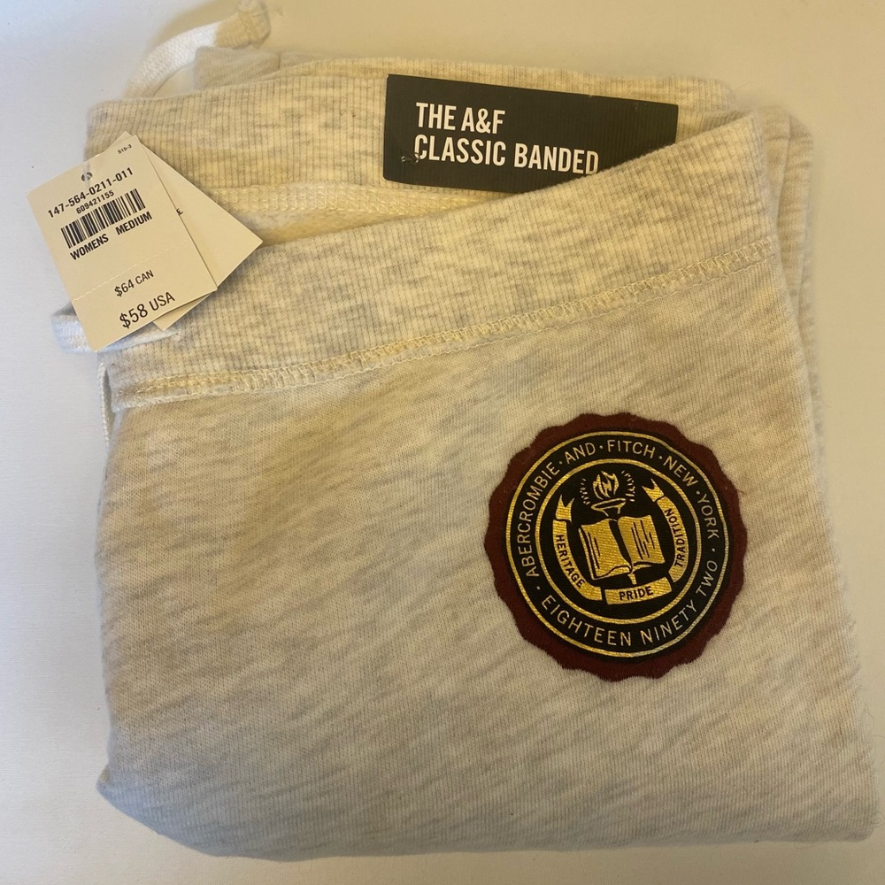 Abercrombie and Fitch A&F Classic Banded Sweatpants